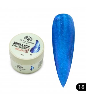 Гель Nebula Kiss Builder Gel, HEMA/TPO free 15мл, №16
